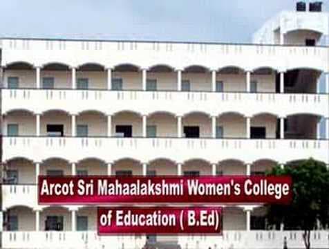 Arcot Sri Mahalakshmi Women's College of Education-image