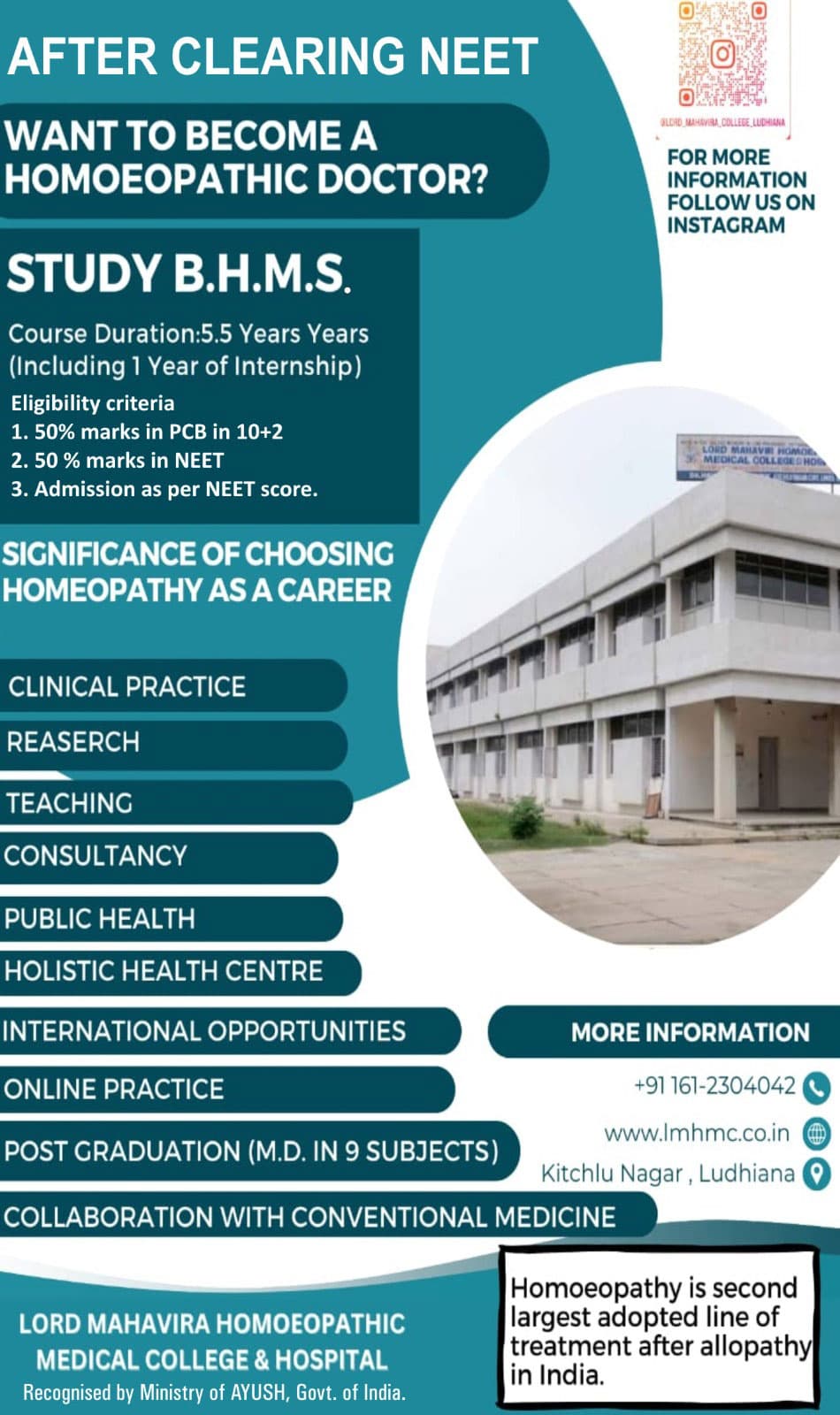 Lord Mahavira Homoeopathic Medical College and Hospital-image