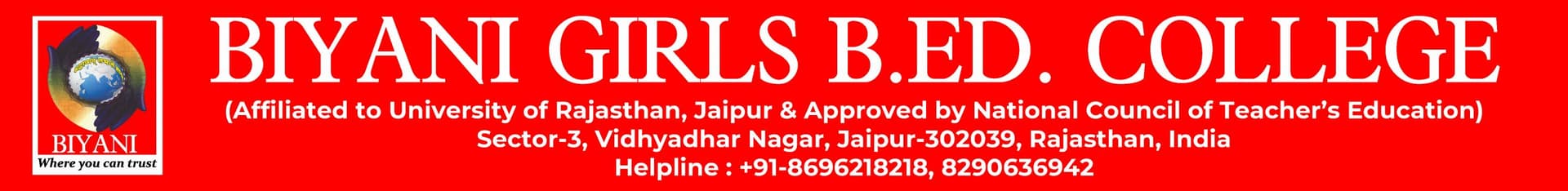 Biyani Girls B.Ed. College-image