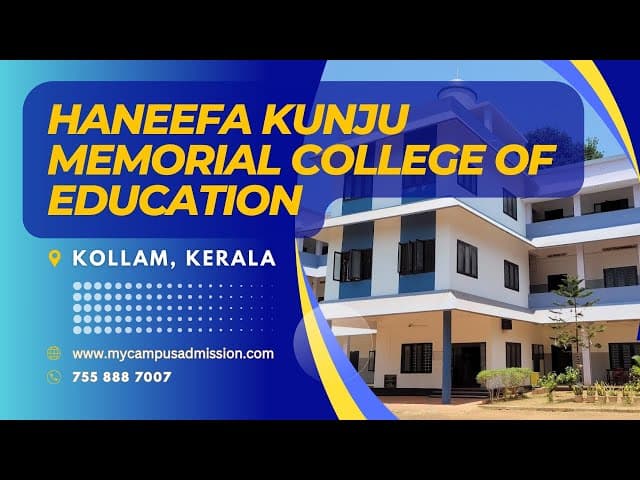 Haneefa Kunju Memorial College of Education-image