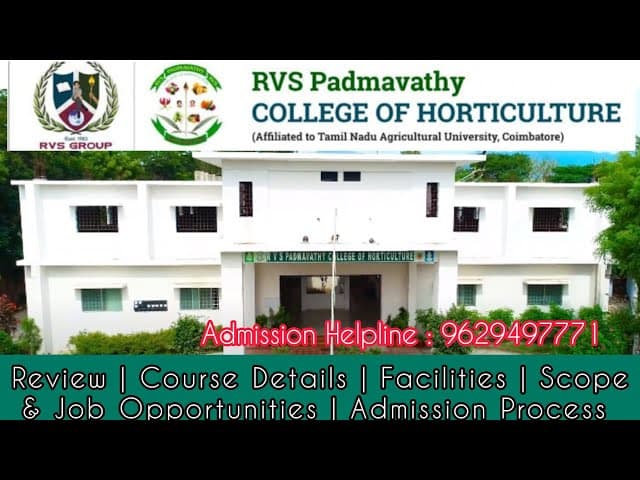 RVS Padmavathy College of Horticulture-image
