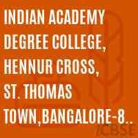 Indian Academy Degree College-image