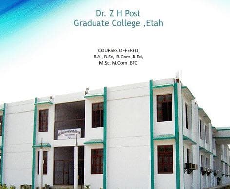 Dr ZH Post Graduate College-image