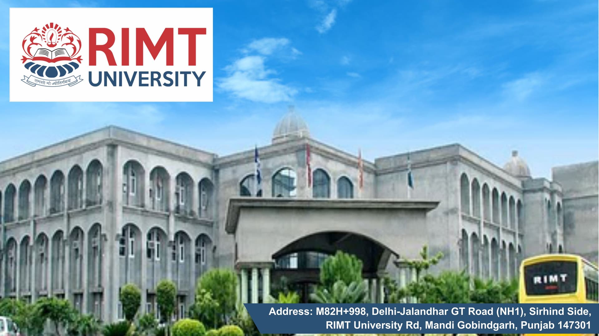 RIMT University, School of Agricultural Sciences & Technology-image