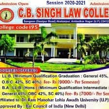 C.B. Singh Law College-image