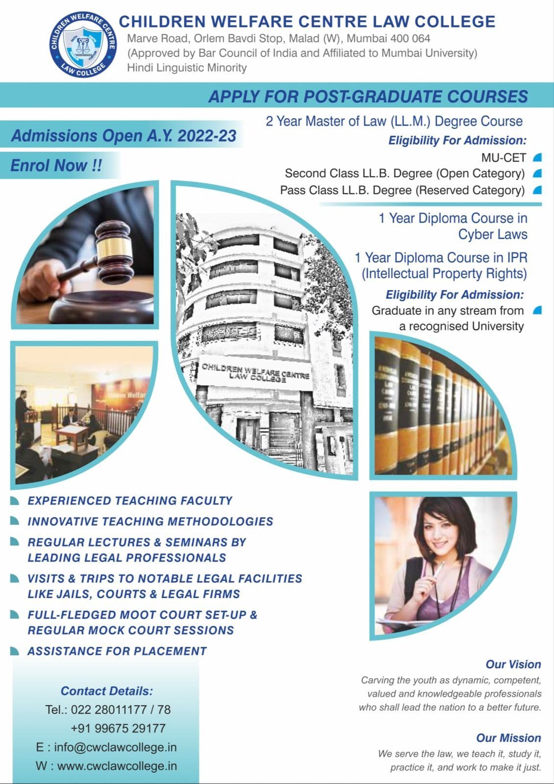 Children Welfare Centre''s College of Law-image